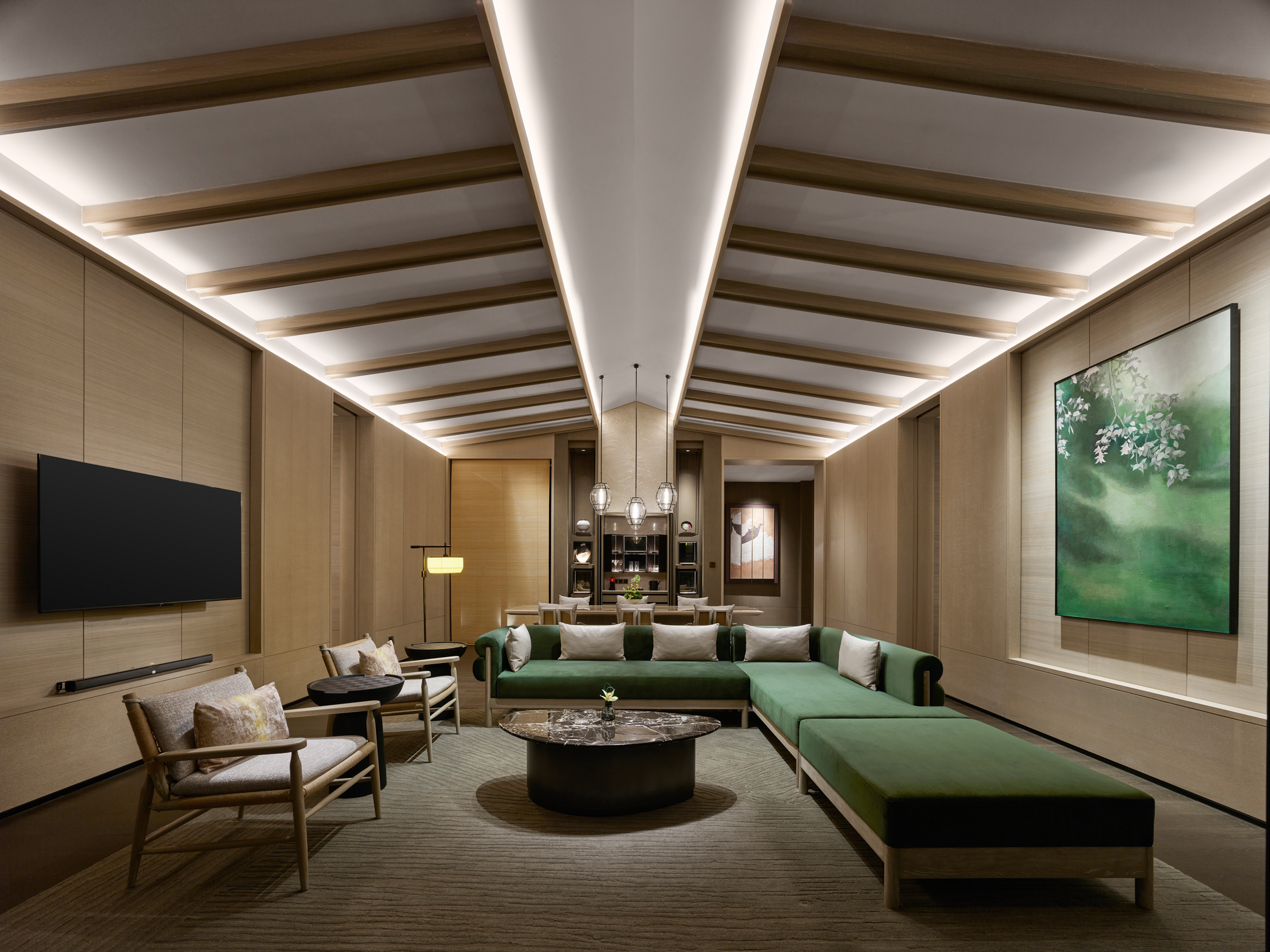 BTCNDS-Water Retreat Two Bedroom Pool Villa - Living Room